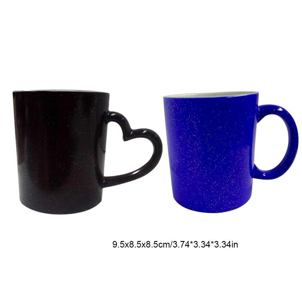 Cốc Sứ Uống Trà / Cà Phê / Sữa / Bữa Sáng Thay Đổi Màu Sắc Phong Cách Hiện Đại Dành Cho Cặp Đô