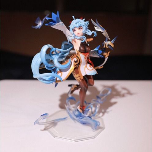 Yuanshen Ganyu Mô Hình Cung Tuần Hoàn Bướm Nhỏ Kirin Girl Có Hộp Đựng Trang Trí