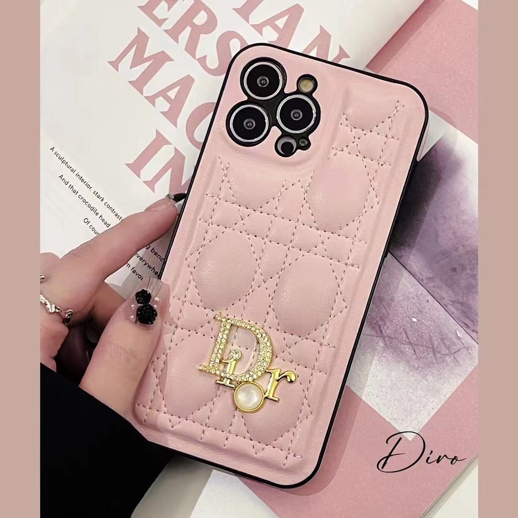 Ốp Điện Thoại Da Mềm Chống Rơi Cho iPhone14 14promax 14pro d1or iPhone13 13promax 13pro iPhone12 12pro iPhone11