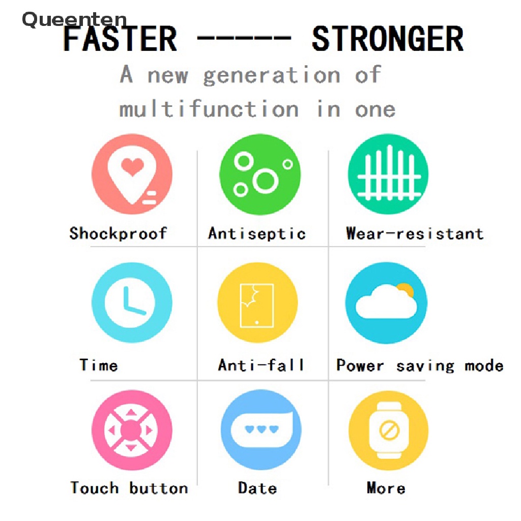 Đồng Hồ Điện Tử Dây Silicone Chống Nước Có Đèn LED Cho Trẻ Em