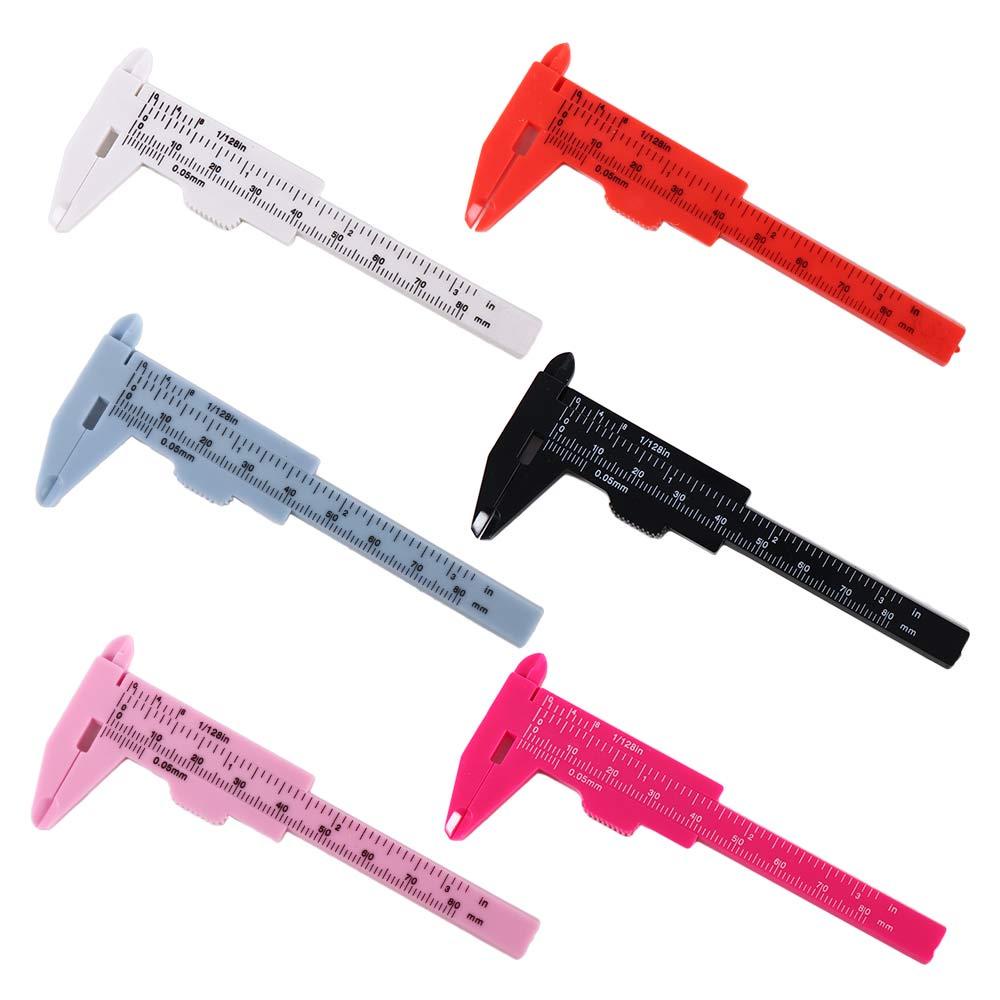 DARON Thước Đo Hỗ Trợ Xăm Lông Mày Chuyên Nghiệp 80mm