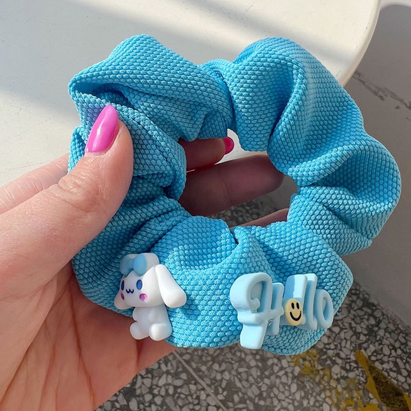 Dây Buộc Tóc Cao Su Hình Cinnamoroll Sanrio Dễ Thương