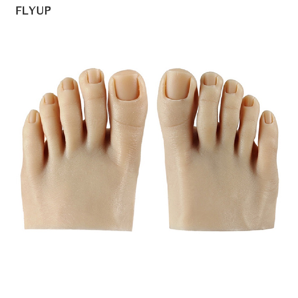 Ma Nơ Canh Kèm Móng Chân Giả Bằng Silicon Dùng Luyện Tập Làm Móng