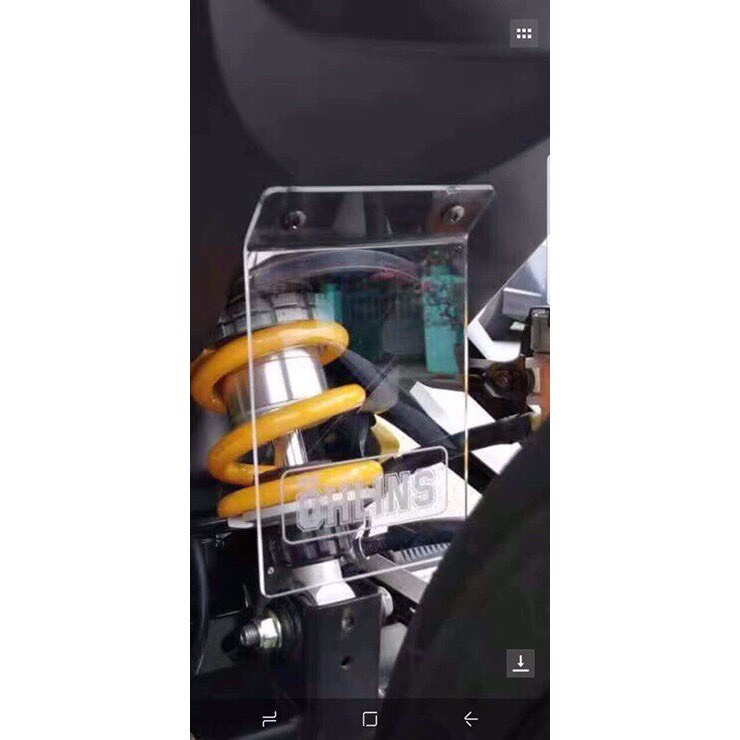 Meka chắn bùn ở phuộc sau ex 150, Ex155, WInner X, WInner