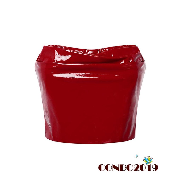 Áo Ống Cúp Ngực Bằng Da PU Màu Trơn Thời Trang Dành Cho Nữ