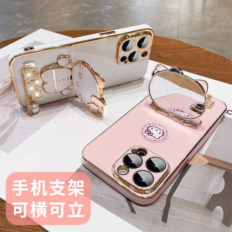 Ốp Điện Thoại Họa Tiết Mèo Kitty Cho IPhone 14 14 Pro 13 13 Pro Max / 12 12 Pro Max / 11 11Pro 11 Pro Max / XSmax XR X XS 8 7Plus