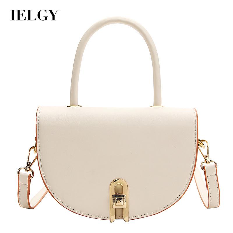 Túi Đeo Chéo Một Bên Vai Có Khóa Đơn Giản IELGY Dành Cho Nữ