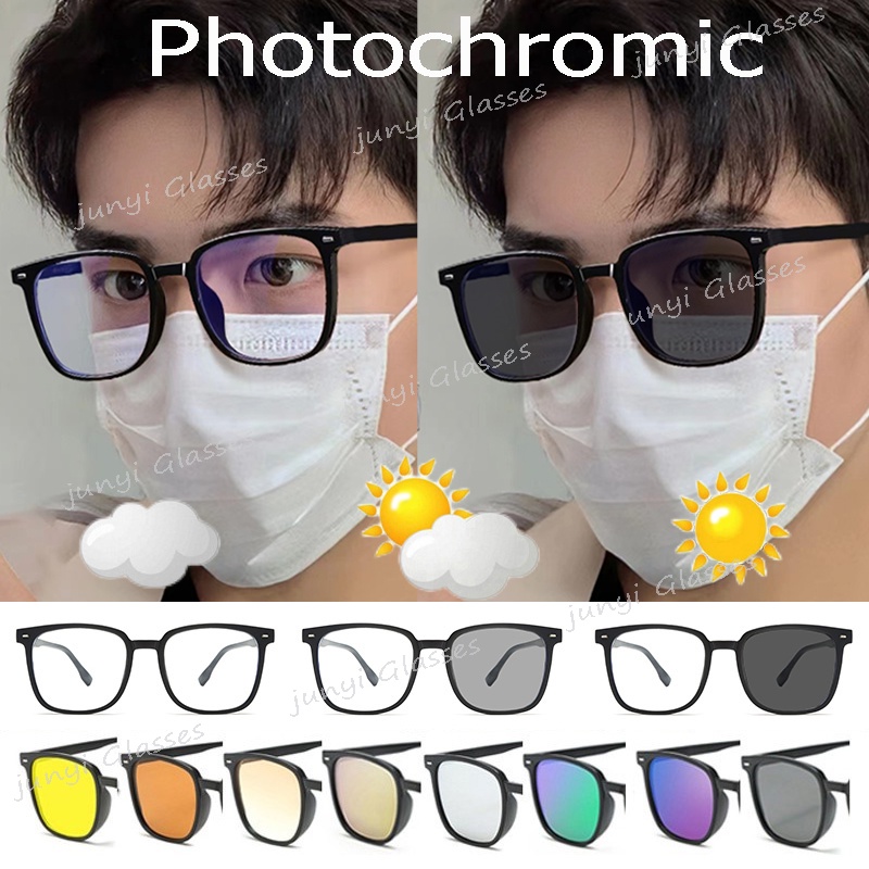 Kính Mát Gọng Vuông Chống Bức Xạ Có Thể Thay Thế Cho Cả Nam Và Nữ