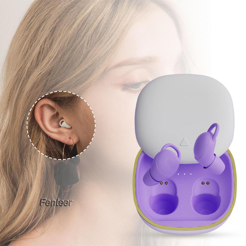 Tai Nghe Nhét Tai 5.2 Vô Hình Hỗ Trợ Làm Việc Ngủ