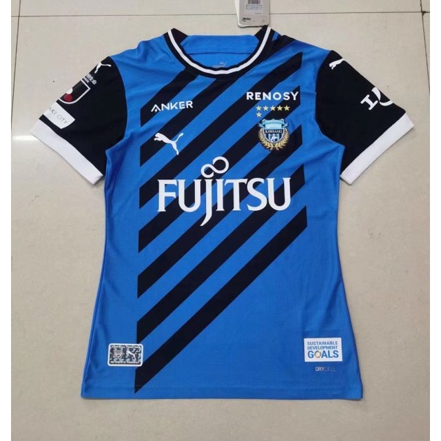 Áo Thun Bóng Đá Tay Ngắn 2324 League Kawasaki Forward Home Phong Cách Nhật Bản Chất Lượng Cao