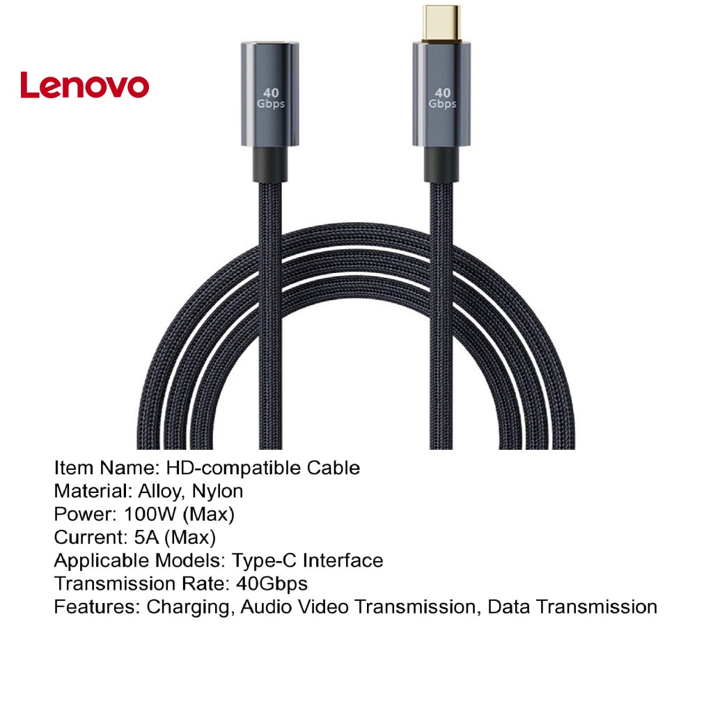 Dây Cáp Màn Hình Video 8K 60HZ Type-C 4.0 40GB Tốc Độ Cao Chống Oxy Hóa