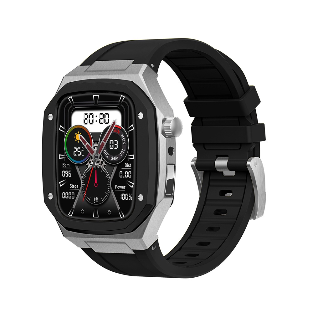 Dây Đeo Silicon Thời Trang Cho iWatch Series 8 7 6 SE 5 4 44mm 45mm