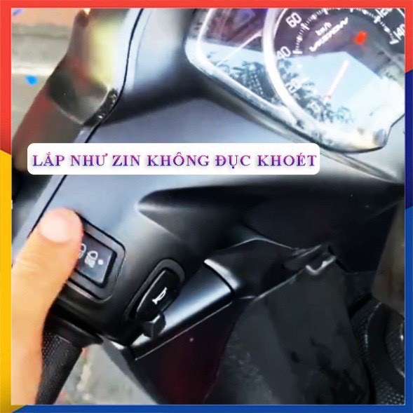 Công tắc tắt đèn cho các xe như wave, rsx, vision,lead, blade, Airblade lắp như zin không đục khoét