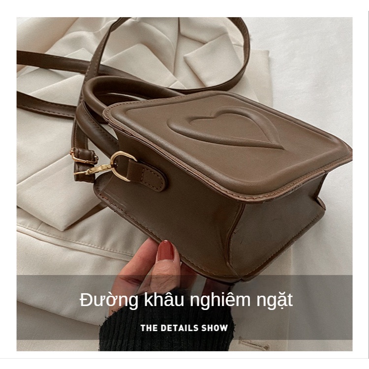 Túi Đeo Vai / Đeo Chéo Hình Vuông Cỡ Nhỏ Phong Cách Vintage Thời Trang Cho Nữ 2023