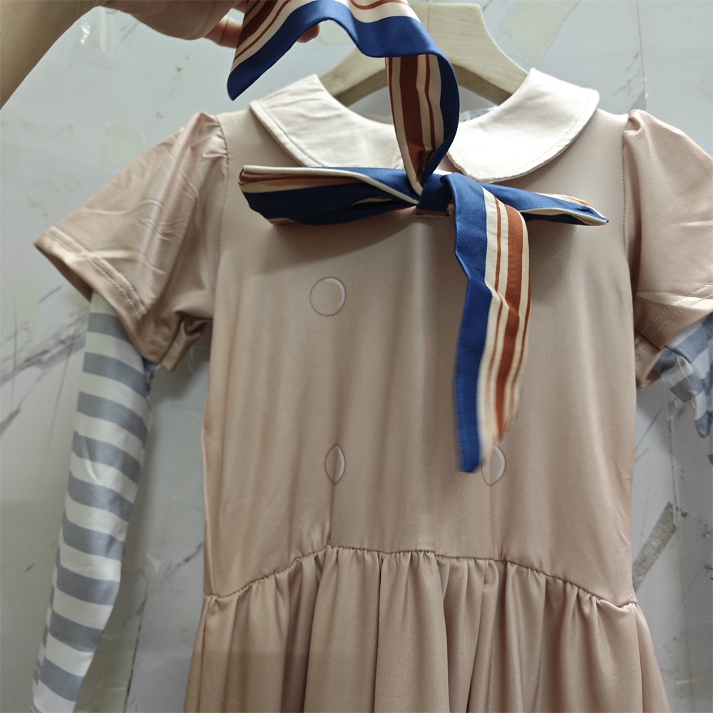 Megan Bộ Trang Phục Hóa Trang Búp Bê Ma Cà Rồng m3gan megan ai Màu Vàng Cho Bé Gái