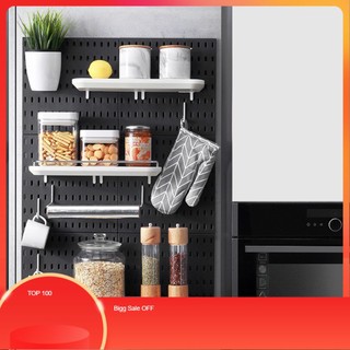 Bảng Pegboard giá treo dụng cụ trang trí tường bằng nhựa cao cấp NB131