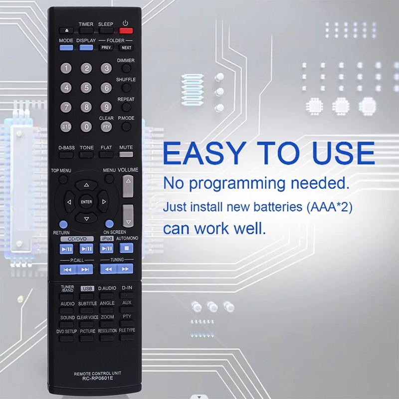 KENWOOD Điều Khiển Từ Xa RC-RP0601E Cho Loa DVD CD DVD CD K821DV RC-RP0601E