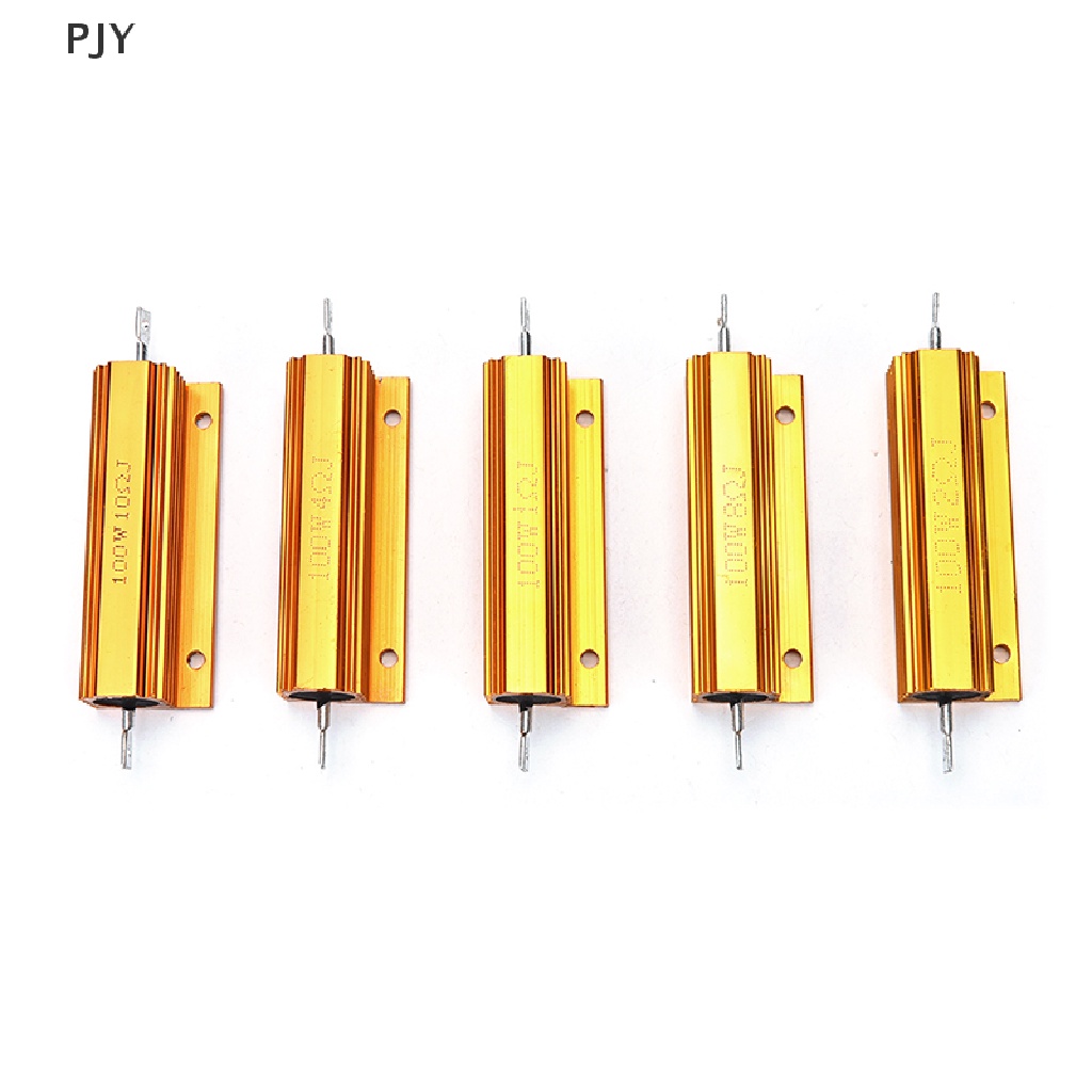 Đồ Chơi Búp Bê Đáng Yêu Điện Trở Vỏ Nhôm 1 / 2 / 4 / 8 / 10 Ohm 100W Watt Chuyên Dụng