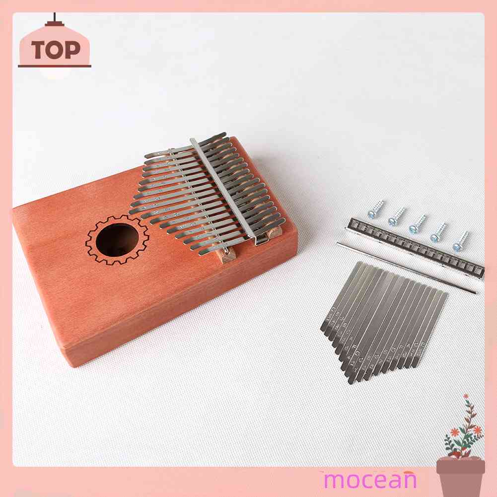 Mới Đàn Kalimba 17 Phím Kèm Ốc Vít Thay Thế DIY