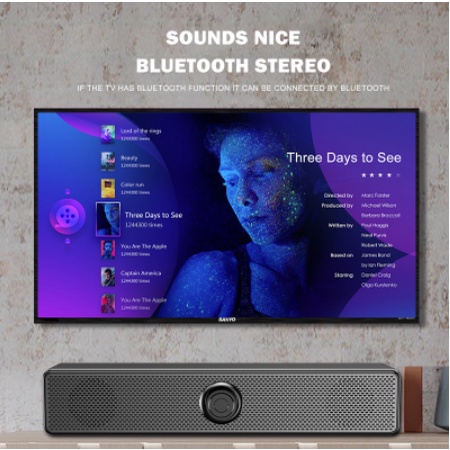 Loa Bluetooth 350TS Dây Dài Đầu Cắm USB Cho Laptop