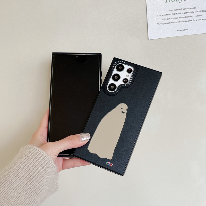 Ốp Điện Thoại Họa Tiết Ma Dễ Thương Cho Samsung S22 Ultra S23 Ultra S23 S22 Plus