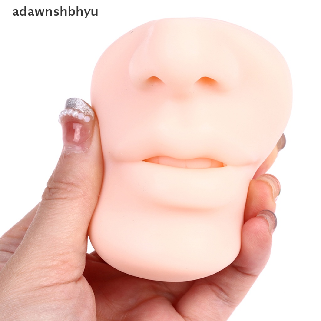 Mô Hình Mặt Môi 5D Bằng Silicon Dùng Luyện Tập Trang Điểm