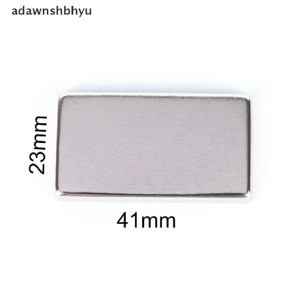 Set 5 / 15 Hộp Thiếc Rỗng Hình Chữ Nhật Đựng Phấn Mắt