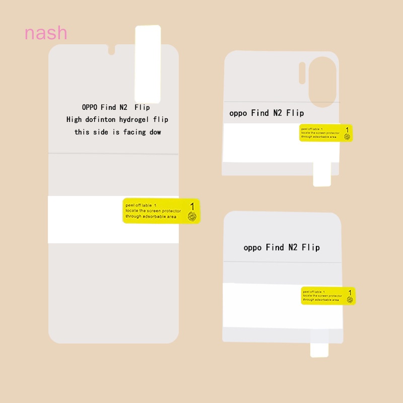 Phù Hợp Phim TPU Mềm HD Dán Màn Hình Điện Thoại OPPO Find N2 Flip N2Flip Gấp Gọn Được