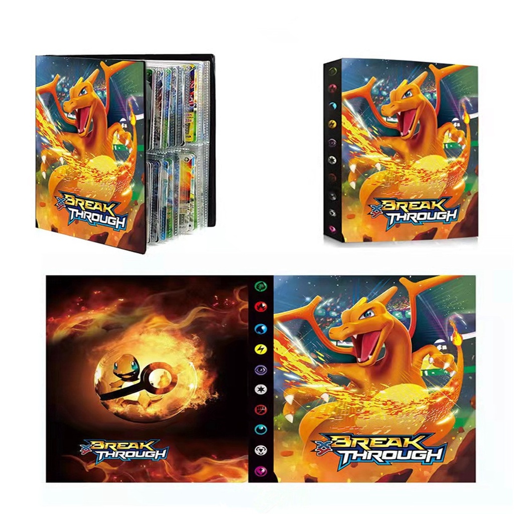 Album Sưu Tầm Thẻ Bài Pokemon 2023 240 Thẻ Game VMAX GX EX
