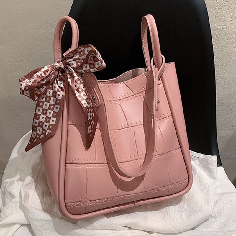 Túi Đeo Vai Cỡ Lớn Màu Sắc Tương Phản Thời Trang Cho Nữ