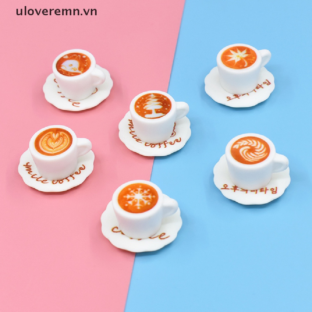 Mô Hình Tách Cà Phê Mini Trang Trí Nhà Búp Bê
