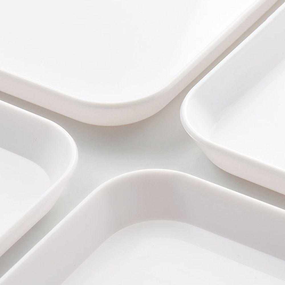 Khay đựng đồ hình vuông bằng nhựa thiết kế đơn giản sang trọng