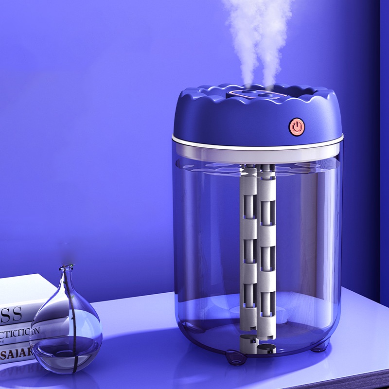 Sada Máy Phun Sương Làm Ẩm Không Khí Hai Đầu Sức Chứa Lớn Không Ồn Cho Phòng Ngủ / Văn Phòng