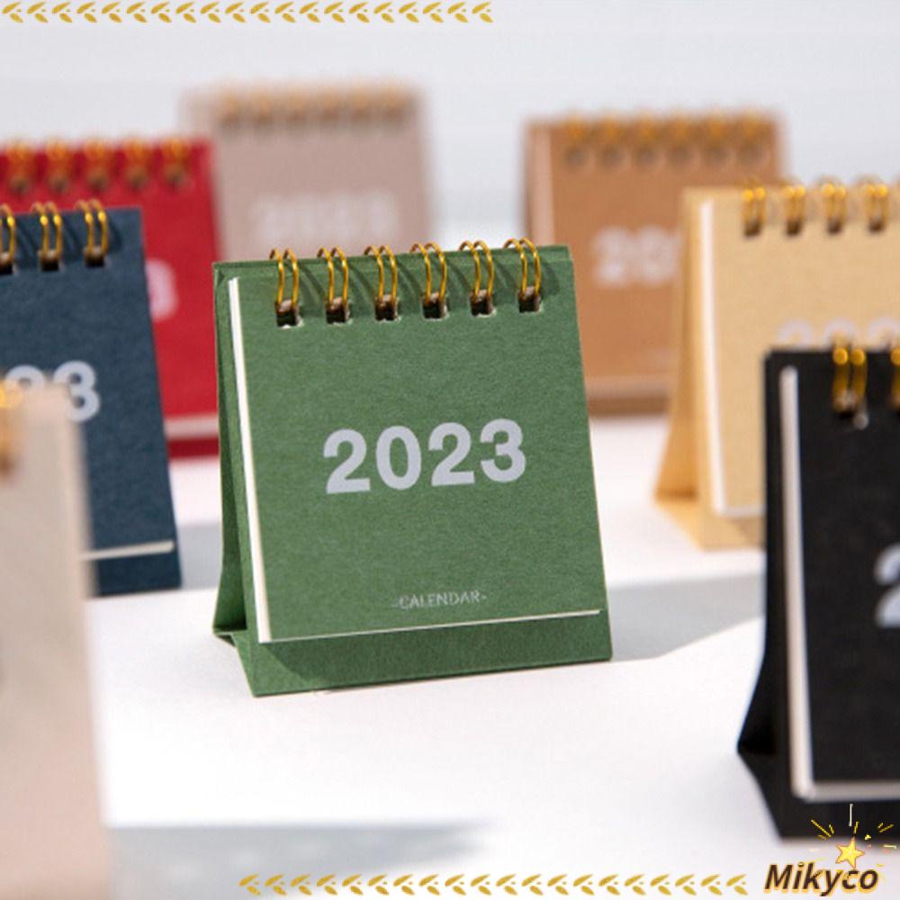 Lịch 2023 Để Bàn Mini Màu Trơn Đơn Giản