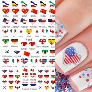 Sticker Dán Móng Hình Hoa Bướm 3d