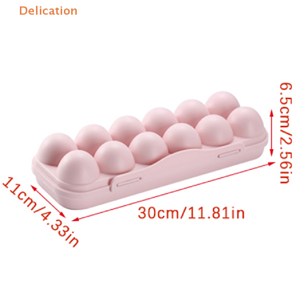 Hộp Đựng Trứng 12 Ngăn Bằng Nhựa Chống Sốc Tiện Dụng