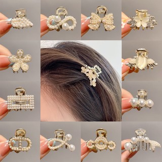 Kẹp tóc nhỏ đính đá opal giả dễ thương thời trang