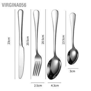 Flatware Set Portable Stainless Steel Steak Knife Fork Spoon Tableware Thickened Tableware Set