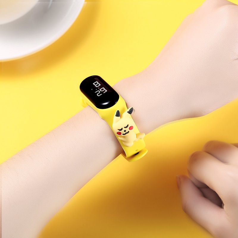 Đồng Hồ Đeo Tay Điện Tử Chống Nước 3LED Dành Cho Trẻ Em Đi Bơi