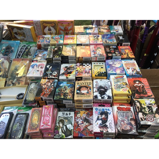 Bộ bài tú anime truyện tranh gồm 54 ảnh khác nhau