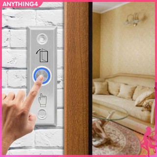 ✥Anything4✥【In Stock】 Stainless Steel Exit Button Push Switch Door Opener Release for Access Control