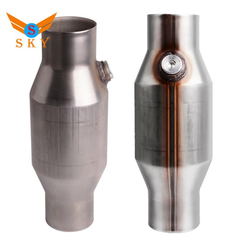 Bộ Chuyển Đổi Bộ Xúc Tác Bằng Thép Không Gỉ Lưu Lượng Cao 2.5inch 425250 Bộ Chuyển Đổi Ống Xả Chuyên Dụng