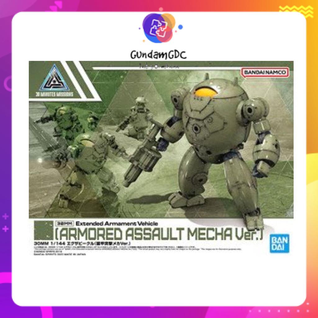 Mô Hình Lắp Ráp 30MM 1/144 Extended Armament Vehicle (ARMORED ASSAULT MECHA Ver.) Bandai 4573102639400
