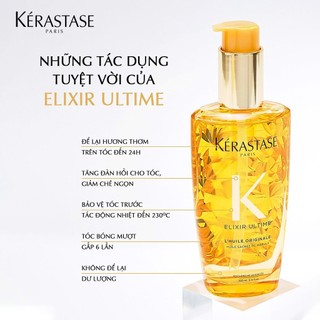 Tinh dầu dưỡng tóc Kerastase Elixir Ultime ORIGINAL 100ml
