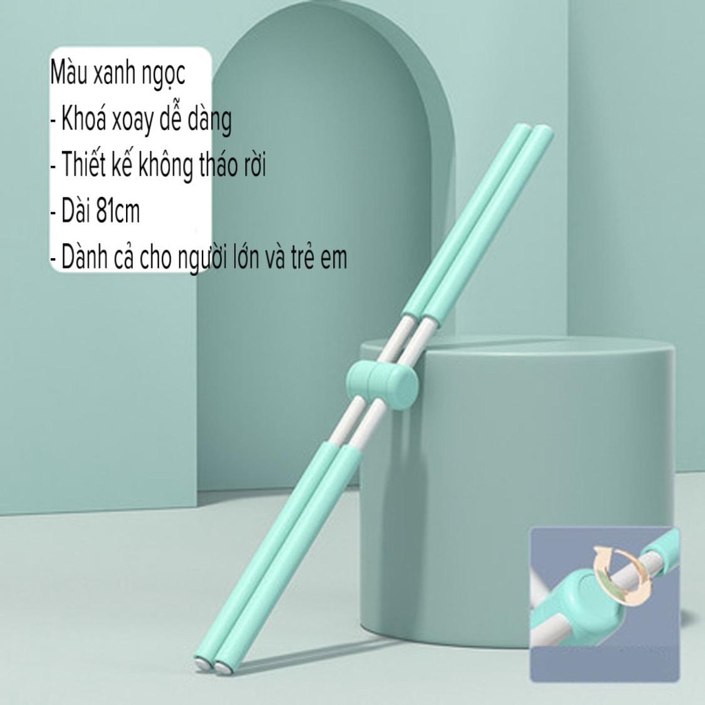 Gậy tập yoga chống gù lưng, gậy tập yoga dành cho cả trẻ em và người lớn