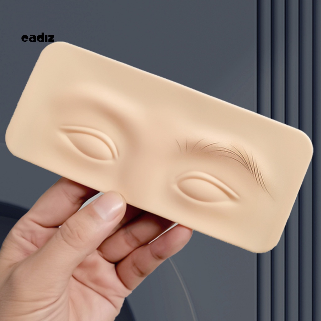 Da Nhân Tạo 3D Bằng Silicone Dày Không Để Lại Dấu Vết Hỗ Trợ Luyện Tập Trang Điểm Lông Mày