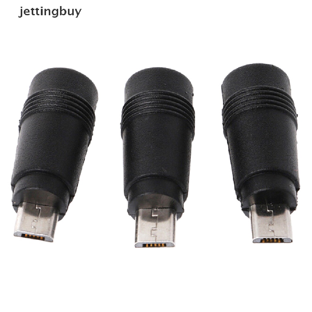 Bộ 2 Đầu Chuyển Đổi DC 5.5 * 2.1mm female Sang micro USB 5pin male QDD