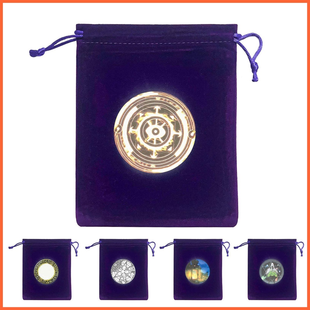 Túi Dây Rút Đựng Bài Tarot Chất Liệu Nhung Mềm Mại