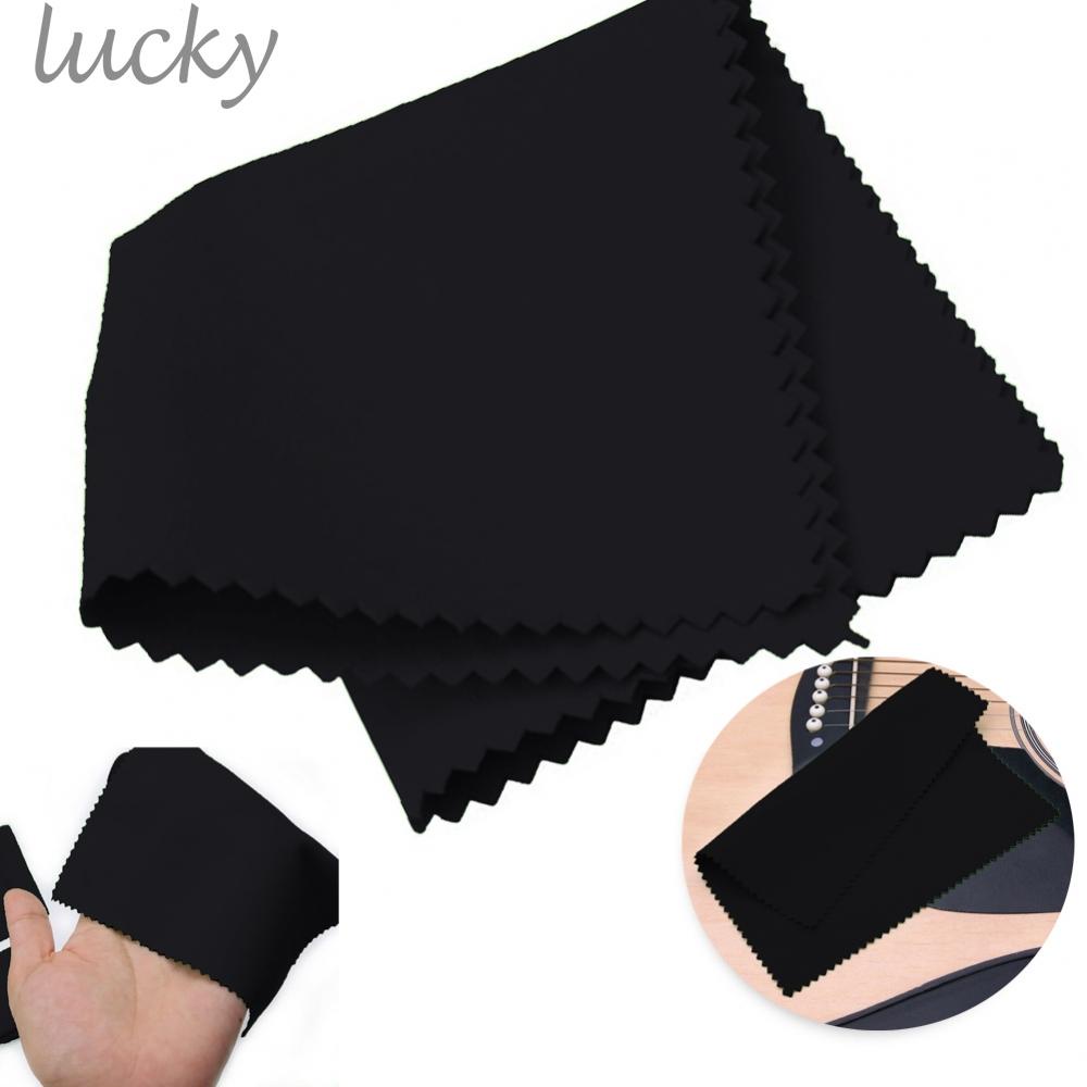 Khăn Lau Đánh Bóng Bằng Sợi Micro Màu Đen Chuyên Dụng Cho Đàn Guitar Bass Violin Piano Black fFYzio Eabygfr