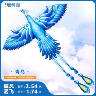 Diều Hình Chim Phượng Hoàng Màu Đỏ Đặc Biệt Cho Người Lớn Weifang Diều Hâu Xanh Phong Cách Mới Dễ Bay